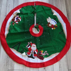 Bucilla Snowfall Felt 42" Christmas Tree Skirt